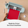 Picture of Cricut Premium Permanent Vinyl (12" x 48"), Strong Adhesive Lasts for 3 Years, UV & Water-Resistant, Perfect for Indoor-Outdoor DIY Projects, Compatible with Cricut Machines, Tomato Red