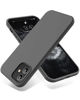 Picture of OTOFLY Compatible with iPhone 12 Case, Compatible with iPhone 12 Pro Case,[Silky and Soft Touch Series] Premium Soft Liquid Silicone Rubber Full-Body Protective Bumper Case for iPhone 12(Space Gray)