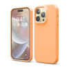 Picture of elago Compatible with iPhone 14 Pro Case, Liquid Silicone Case, Full Body Protective Cover, Shockproof, Slim Phone Case, Anti-Scratch Soft Microfiber Lining, 6.1 inch (Orange)