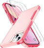 Picture of SPIDERCASE Designed for iPhone 13 Case/iPhone 14 Case, [10 FT Military Grade Drop Protection] [with 2 pcs Tempered Glass Screen Protector] Cover for iPhone 13 & 14 6.1 inch (Candy Pink)