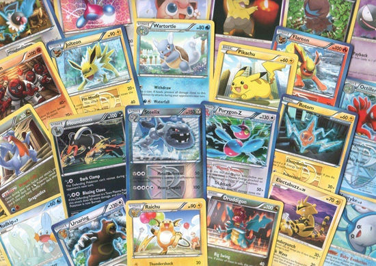 Picture of Pokemon TCG: Random Cards From Every Series, 100 Cards In Each Lot Plus 7 Bonus Free Foil Cards