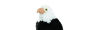 Picture of Aurora® Adorable Mini Flopsie™ Liberty™ Stuffed Animal - Playful Ease - Timeless Companions - Black 8 Inches