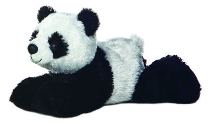 Picture of Aurora® Adorable Mini Flopsie™ Mei Mei™ Stuffed Animal - Playful Ease - Timeless Companions - White 8 Inches