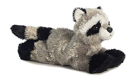 Picture of Aurora® Adorable Mini Flopsie™ Rascal™ Stuffed Animal - Playful Ease - Timeless Companions - Gray 8 Inches