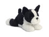 Picture of Aurora® Adorable Flopsie™ Buster™ Boston Terrier Stuffed Animal - Playful Ease - Timeless Companions - Black 12 Inches