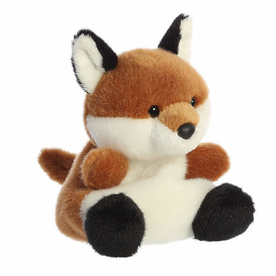 Picture of Aurora® Adorable Palm Pals™ Sly Fox™ Stuffed Animal - Pocket-Sized Fun - On-The-Go Play - Brown 5 Inches