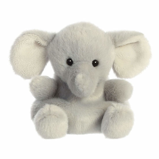 Picture of Aurora® Adorable Palm Pals™ Stomps Elephant™ Stuffed Animal - Pocket-Sized Fun - On-The-Go Play - Gray 5 Inches