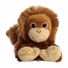 Picture of Aurora® Adorable Mini Flopsie™ Oscar Orangutan™ Stuffed Animal - Playful Ease - Timeless Companions - Orange 8 Inches