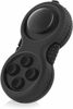 Picture of WTYCD The Original Fidget Retro: The Rubberized Classic Controller Game Pad Fidget Focus Toy with 8-Fidget Functions and Lanyard - Perfect for Relieving Stress (Black)