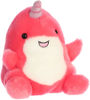 Picture of Aurora® Adorable Palm Pals™ Nia Narwhal™ Stuffed Animal - Pocket-Sized Fun - On-The-Go Play - Pink 5 Inches