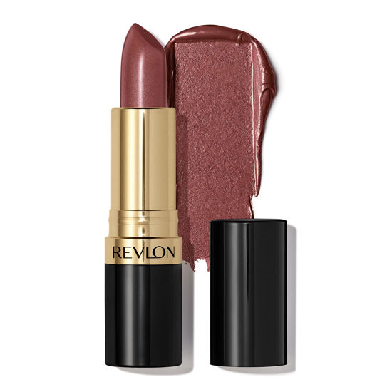 Picture of Revlon Lipstick, Super Lustrous Lipstick, High Impact Lipcolor with Moisturizing Creamy Formula, Infused with Vitamin E and Avocado Oil, 245 Smoky Rose