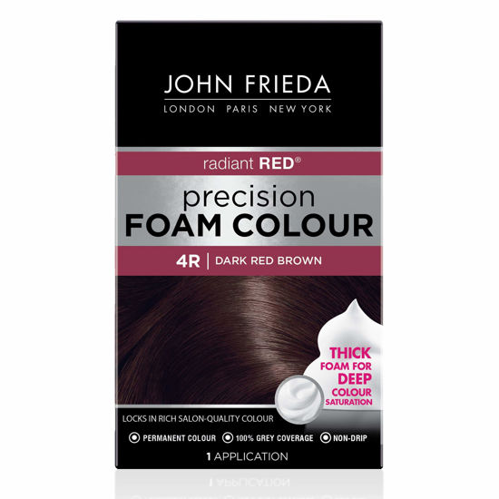 Picture of John Frieda Precision Foam Colour, Dark Red Brown 4R