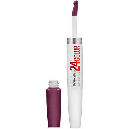 Picture of Maybelline SuperStay 24, 2-Step Liquid Lipstick, Extreme Aubergine