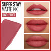 Picture of Maybelline New York Super Stay Matte Ink Liquid Lipstick Makeup, Long Lasting High Impact Color, Up to 16H Wear, Ringleader, Mauve Pink, 1 Count