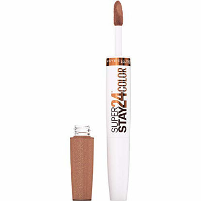 Picture of Maybelline SuperStay 24, 2-Step Liquid Lipstick, Coffee Edition, Chai Once More