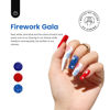 Picture of Beetles 4th of July Gel Nail Polish Set - 6 Colors Red White and Navy Blue Independence Day Gel Polish Sliver Glitter Gel Polish Soak Off Nail Lamp Cured Perfect for the July 4th Manicure DIY Home