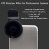 Picture of 37MM Circular Universal Portable Polarizer Camera Lens CPL Filter Professional(Black)