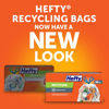 Picture of Hefty Recycling Trash Bags, Clear, 30 Gallon, 36 Count