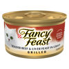 Picture of Purina Fancy Feast Grilled Wet Cat Food Beef and Liver Feast in Wet Cat Food Gravy - (24) 3 Oz. Cans