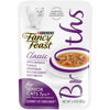 Picture of Purina Fancy Feast Grain Free Senior Wet Cat Food Complement, Broths Classic With Skipjack Tuna - (16) 1.4 oz. Pouches