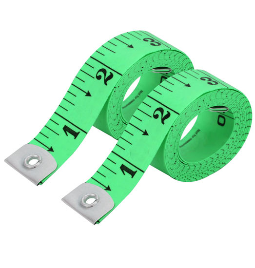 3 Pack Soft Tape Measure Double Scale 60-inch / 150cm, Fabric Medical Body  Measurement, Sewing Tape For Body Weight Loss(white)