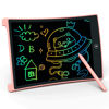 Picture of bravokids LCD Writing Tablet with 2 Stylus, 8.5 inch Colorful Doodle Board Drawing Pad for Kids, Travel Games Activity Learning Toys, Birthday Gift for Age 3 4 5 6 7 8 Year Old Boys Girls