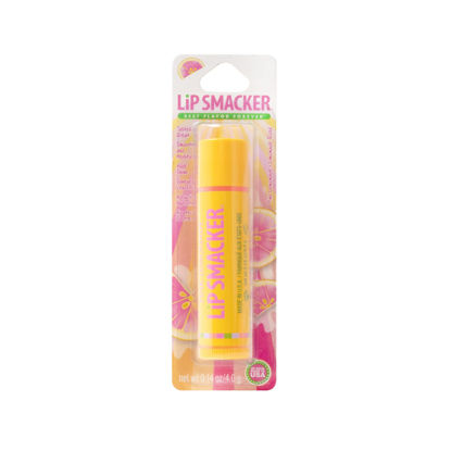 Picture of Lip Smacker Flavored Lip Balm, Pink Lemonade Flavor, Clear, For Kids, Men, Women, Dry Kids