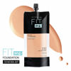 Picture of Maybelline New York Fit Me Matte + Poreless Liquid Foundation, Pouch Format, 230 Natural Buff, 1.3 Ounce