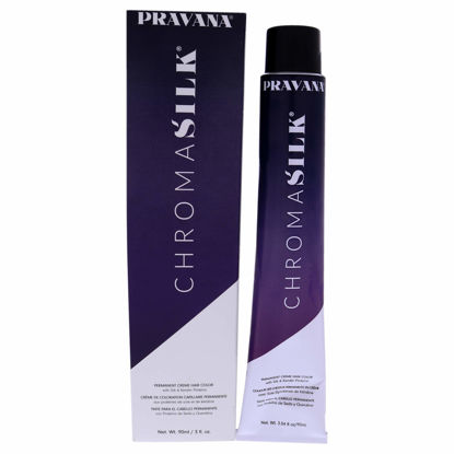 Picture of Pravana ChromaSilk Creme Hair Color - 6.1 Dark Ash Blonde Unisex Hair Color 3 oz I0105057