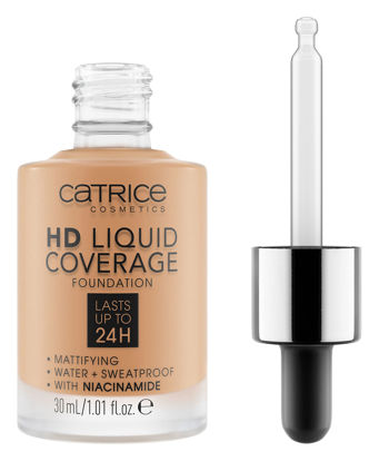 Picture of Catrice | HD Liquid Coverage Foundation | High & Natural Coverage | Vegan & Cruelty Free (046 | Camel Beige)