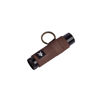 Picture of Cute Elastic Lip Balm Holder Keychain | Cool Lip Balm Sleeve for Men & Women (Chocolate) | Thread Wallets