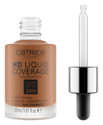 Picture of Catrice | HD Liquid Coverage Foundation | High & Natural Coverage | Vegan & Cruelty Free (085 | Chestnut Beige)