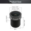 Picture of Fielect 3.6mm CCTV Camera Lens 3MP Pixels 1/3" Security Camera Len for CCTV IP Camera Panoramic M12,1Pcs