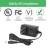 Picture of Security-01 [UL Listed FCC] DC 12V 2A Power Supply Adapter 5.5mm x 2.1mm,for DC 12V CCTV Camera LED Strip Light,1.5m Cord