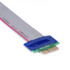 Picture of Powered Riser Cable, PCI-E Professional 1X 4X 8X 16X Male to Female VGA Graphics Card Flexible Riser Extension Ribbon Cable(1X to 1X)