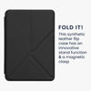 Picture of kwmobile Origami Case Compatible with Amazon Kindle (2022) Case - Slim PU Leather Cover with Stand - Black