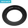 Picture of Neewer Aluminum Alloy Lens Mount Adapter for M42 Lens to Canon EOS Camera, Such as 1d/1ds, Mark II, III, 5D, Rebel xt, xti, T2i, and More - Black