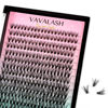 Picture of VAVALASH Individual Cluster Lashes 280 PCS DIY Eyelash Extension Light and Soft Faux Mink Slik Lash Clusters Easy Full Lash Extensions DIY at Home (30D-C Curl-11mm)