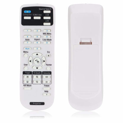 Picture of Projector Remote Control Replacement for EPSON EX3220, EX5220, EX5230, EX6220, EX7220, 725HD, 730HD Projector