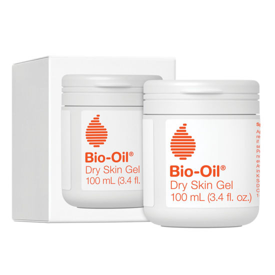 Picture of Bio-Oil Dry Skin Gel, Face and Body Moisturizer, Fast Absorbing Hydration, with Soothing Emollients and Vitamin B3, Non-Comedogenic, 3.4 oz