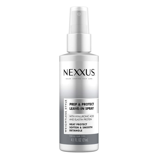 Picture of Nexxus Prep & Protect Leave-In Spray Weightless Style Detangler Leave-in Conditioner Spray Moisturizer, Detangler & Heat Protectant 4.1 oz