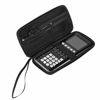 Picture of iplusmile Hard Graphing Calculator Carrying Case, Travel Storage Carrying Box Compatible with Texas Instrument TI- 84 Plus CE, TI- 83/ TI- 84 Plus, TI- 89, Zipped Pocket for USB Cables, Manual