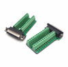 Picture of Antrader 2PCS DB25 Breakout Connector D-sub 25-pin Female Adapter RS232 to Terminal Board Signal Module