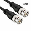 Picture of BeElion 4-Pack BNC M/M Connector Cable (1.6ft/20") - BNC Male to BNC Male Video Coaxial Extension Cable for CCTV Video Transmission Systems