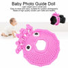 Picture of Shutter Huggers, Hand Knitted Camera Lens Decorative Ring Camera Prop for Newborn Photo(Rose Red)