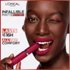 Picture of L'Oreal Paris Infallible Matte Resistance Liquid Lipstick, up to 16 Hour Wear, Tropical Vacay 210, 0.17 Fl Oz