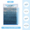 Picture of Lash Clusters Large Tray 280pcs Individual Lashes 0.07mm 20P D Curl Mix 8-16mm Cluster Lashes Fluffy Soft Mixed Tray Individual Lashes Clusters DIY Eyelash Extensions By GEMERRY