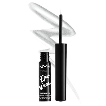 Picture of NYX PROFESSIONAL MAKEUP Epic Wear Metallic Liquid Liner, Long-Lasting Waterproof Eyeliner - Silver Metal