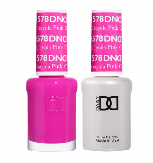 Picture of DND GEL SET (DND 578 CRAYON PINK)