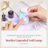 Picture of Beetles Gel Polish Mini Nail Led Lamp with Smart Sensor for Easy and Fast Extension System Manicure Uv Light Flash Curing